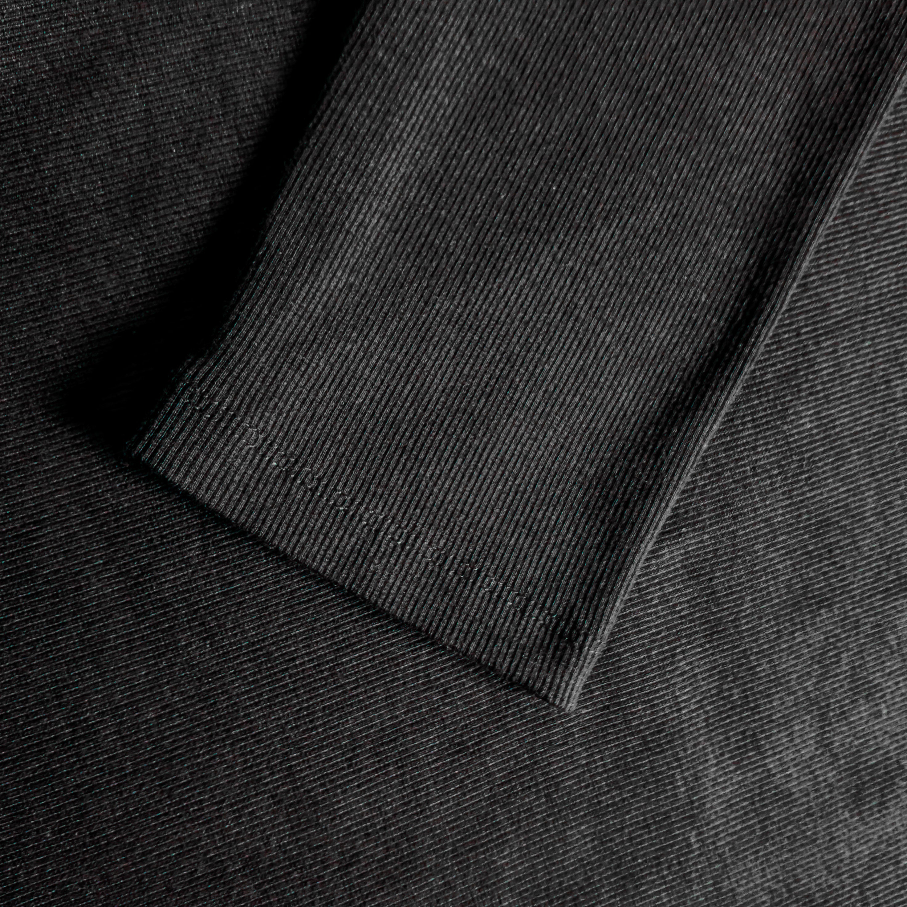 Premium Black Lightweight Ribbed High Neck Sweater